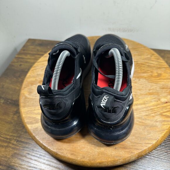 Nike Air Max 270 Women's Size 8.5 Black White Shoe Sneakers AH6789-001 - Picture 4 of 9